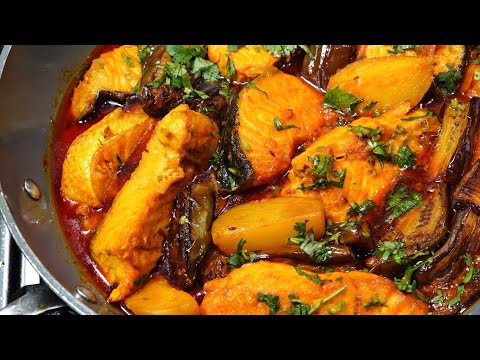 FISH CURRY RECIPE | SIMPLE FISH CURRY WITH VEGETABLES FROM BENGAL