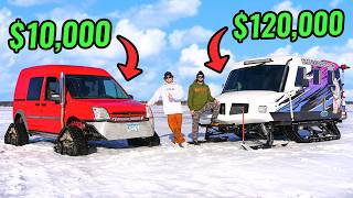 Cheap vs. Expensive Ice Fishing Challenge!