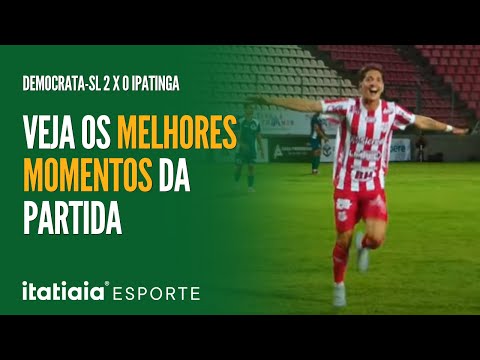 DEMOCRATA-SL 2 X 0 IPATINGA: MELHORES MOMENTOS DA PARTIDA