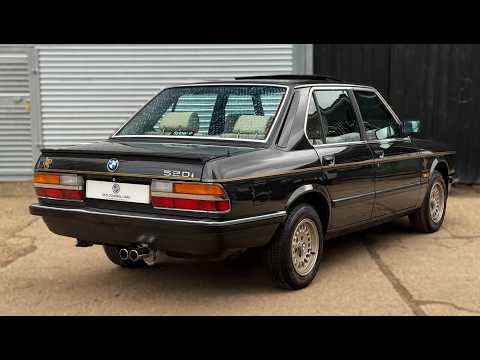 BMW E28 520 Lux Auto - 107,000 Miles - Quick Walkaround - See https://oldcolonelcars.co.uk/