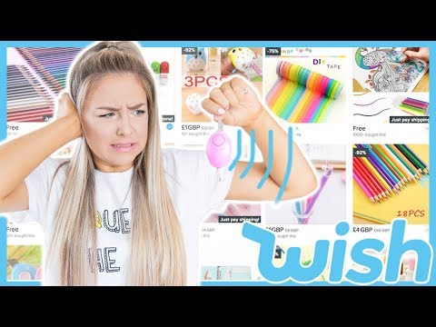 Free Back To School Supplies From Wish ! Success Or Disaster ? Video