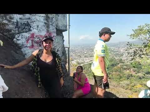 Escalada al cerro tecana en santa Ana #santaana #turismo #elsalvador  #dji