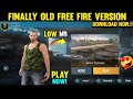 OLD FREEFIRE DOWNLOAD NOW🥳|HOW TO DOWNLOAD OLD FREEFIRE GAME| OLD FREEFIRE IS BACK|OLD FREEFIRE