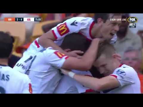 Hyundai A-League 2018/19 Round 27: Brisbane Roar 3 - 5 Adelaide United