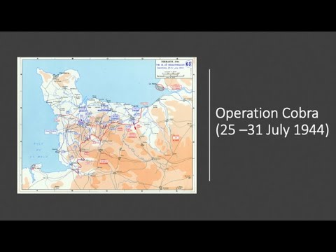 Operation Cobra (25-31 July 1944)