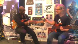 Jim Dunlop MXR Bass Pedal Demo with Darryl Anders and Steve Lawson