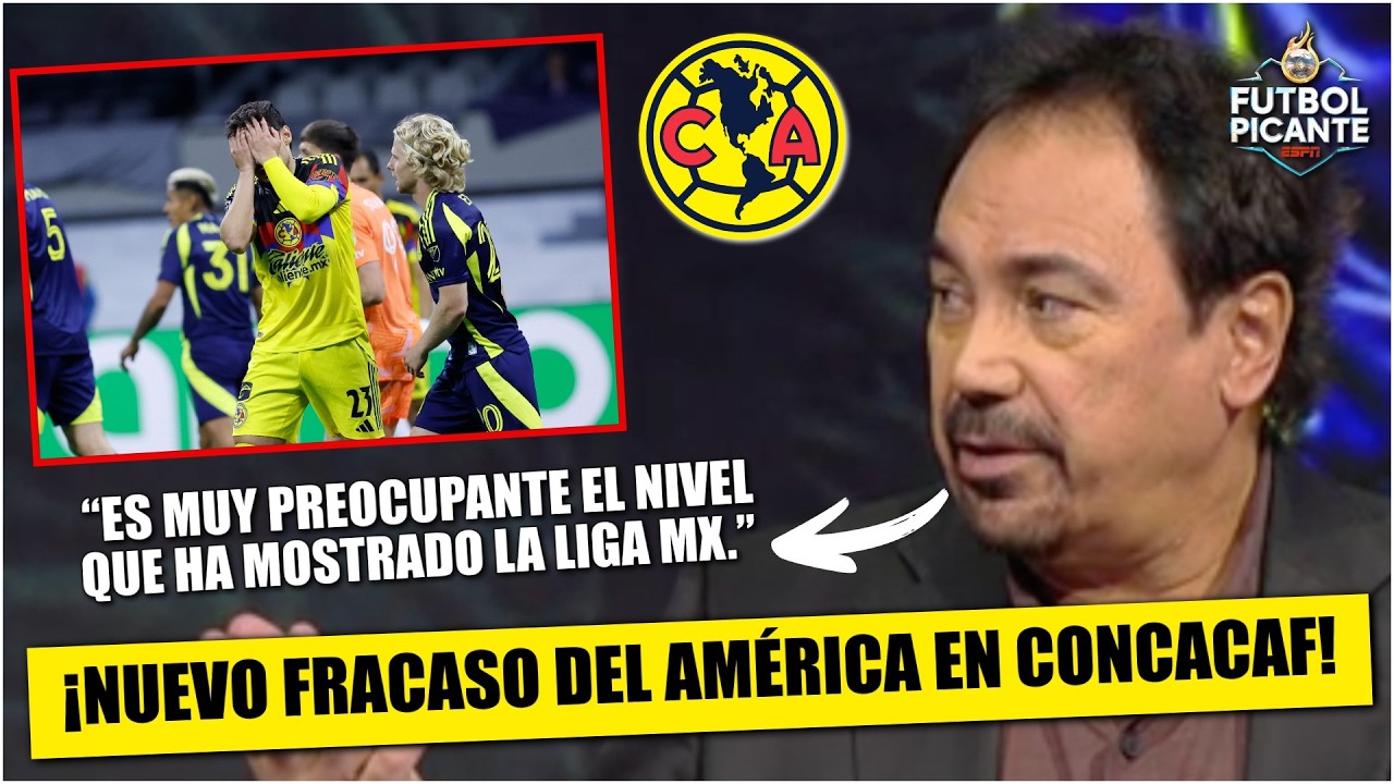 AMERICA cae vs NASHVILLE y hace el RIDÍCULO en CONCACHAMPIONS. Fracaso para JARDINE | Futbol Picante