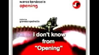 I don't know - Marco Bardoscia