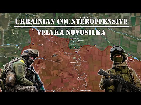 A ofensiva da AFU: Velyka Novosilka (junho de 2023) - Todos os dias (mapa animado)