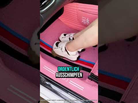 Schlamm-Schlacht im Neuwagen