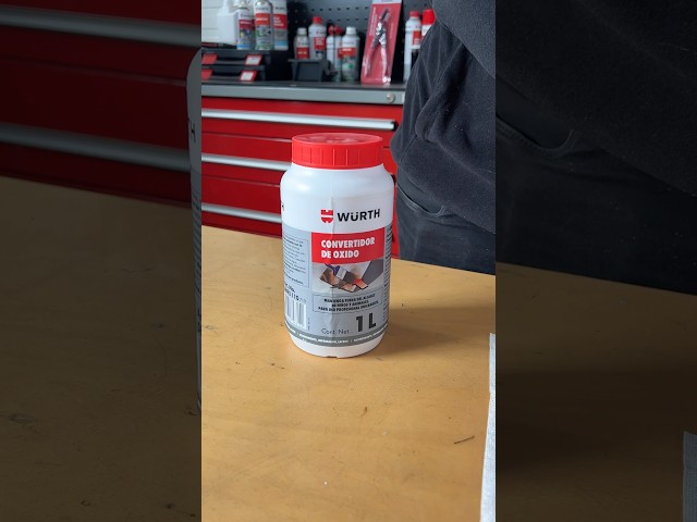 Vídeo relacionado con Convertidor de metal eliminador de óxido: tratamiento de hierro para automóviles, fórmula de revestimiento protector | Solución de reparación de corrosión de equipos industriales para una protección d