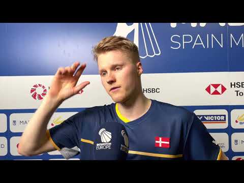 MSM23 | Day 3 post Match Interview: Anders Antonsen