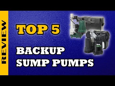 ✅ Best Battery Backup Sump Pump 2019 Review ★★★★