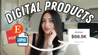 How To Start Selling DIGITAL PRODUCTS on Etsy in 2024 (Easy Steps for Beginners)