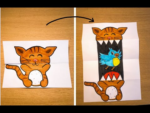 Dieren tekening maken (het is niet wat het lijkt)! - Knutselen met Jeugd Clubs Voorhout