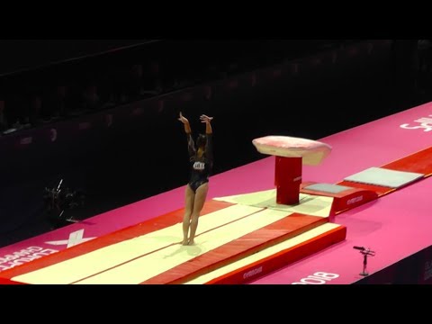 Giorgia Villa (ITA) - Vault - 2018 European Championships (Junior)