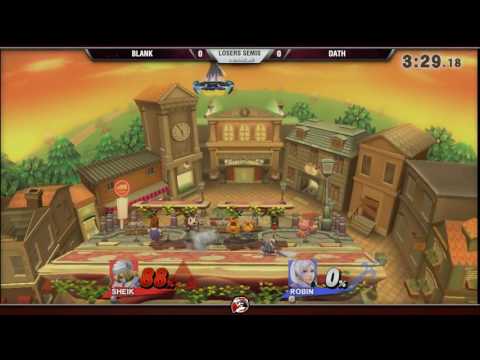VS Weekly 1/5/17 - Losers Semis - Blank (Sheik) vs. Dath (Robin) - Smash 4