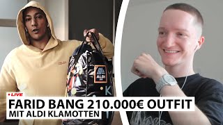 Justin reagiert auf &quot;FARID BANG 🔥 Wie viel ist dein Outfit wert?&quot; | Live - Reaktion