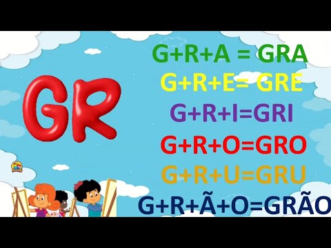 GR syllabic family - GRA GRE GRI GRO GRU GRAIN