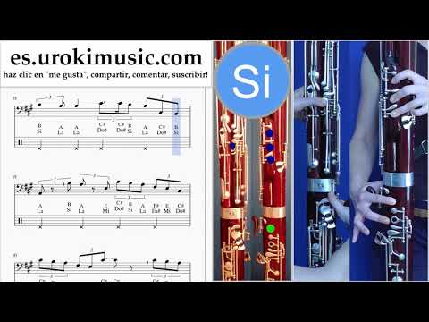 Tutorial de Fagot Fall Out Boy - Heaven's Gate Clases Notas um-ih927