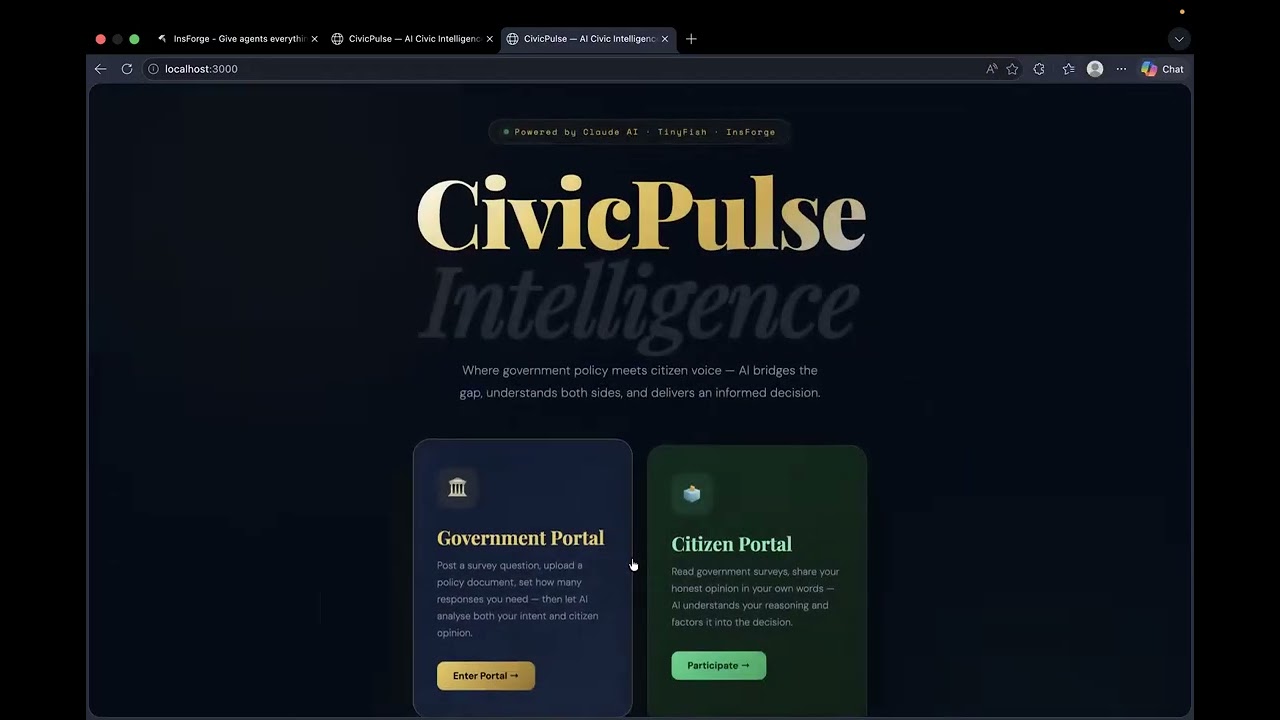 CivicPulse Demo