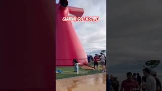 Panning the Top Deck on Carnival Radiance | Mini Golf, Sun Deck Views & Cruise Fun! #cruise #travel