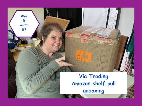 I bought a Via Trading amazon shelf pull clothing liquidation box so you don't have to - unboxing