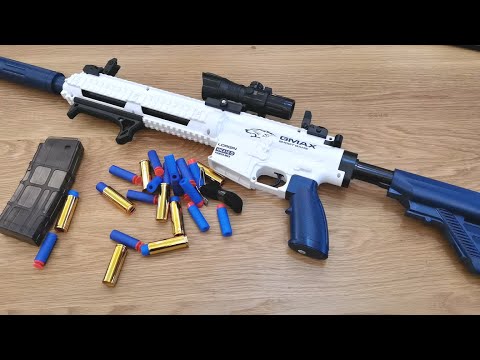 M416 Soft Bullet Toy Gun Review 2022 - Shell Ejecting Nerf Blaster