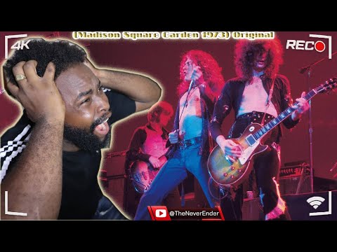 🔥🔥FIRST TIME REACTION TO LED ZEPPELIN -  (Madison Square Garden 1973)  || THENEVERENDERREACTS