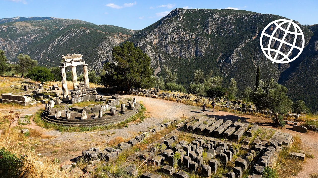 Ancient Sites in Greece (Mainland)  [Amazing Places 4K]