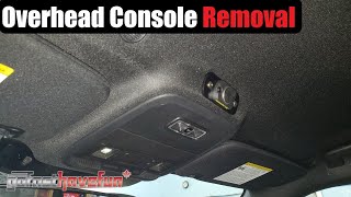2019 Explorer Interceptor Overhead Console Removal | AnthonyJ350