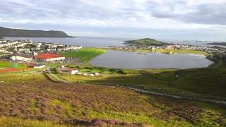 View Over Lerwick In The Shetland Islands