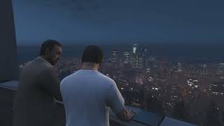 GTA V dead man walking Michael meeting Dave in Galileo observatory