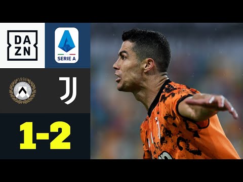 Ronaldo Doppelpack! Juve dreht spät auf: Udinese - Juventus 1:2 | Serie A | DAZN Highlights