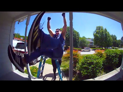 Caught in 4k! Best Security Camera Fails of 2025 😂