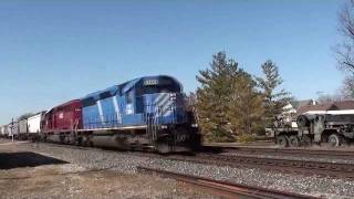 preview picture of video 'CSX Farmland Indiana'