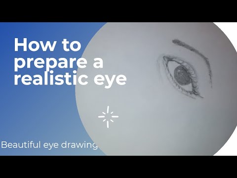 How to draw a realistic eye ✨ || Hunny Bunny