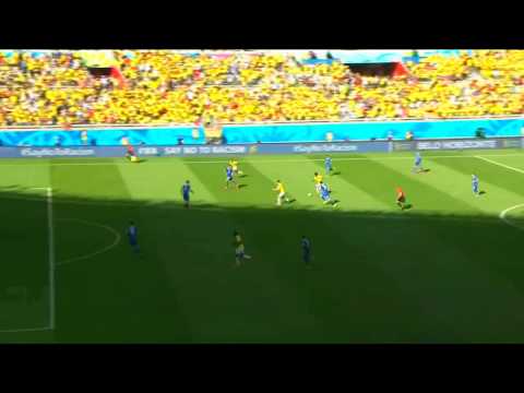 James Rodríguez goal - Colombia x Greece -