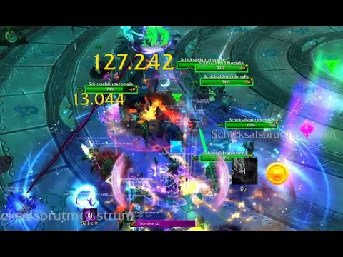 WOW Shadowlands 9.1 Fatescribe / Roh-Kalo HC #1 arcane Mage 9,8k overall - log 97