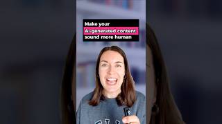 How to make AI-generated text sound more human #chatgpt