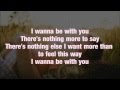 Mandy Moore - I Wanna Be With You (Lyrics) 
