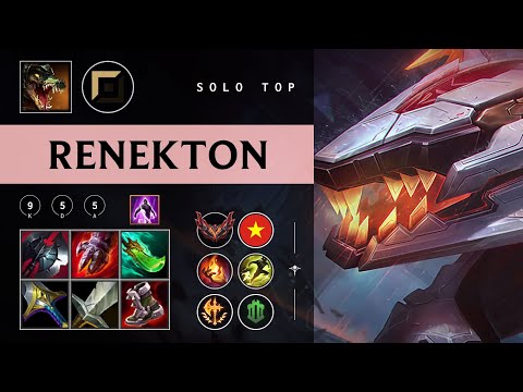 Renekton Top vs Urgot - VN Grandmaster Patch 26.02