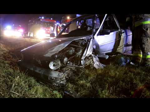 Wypadek w Łążku  gm.Lubawa