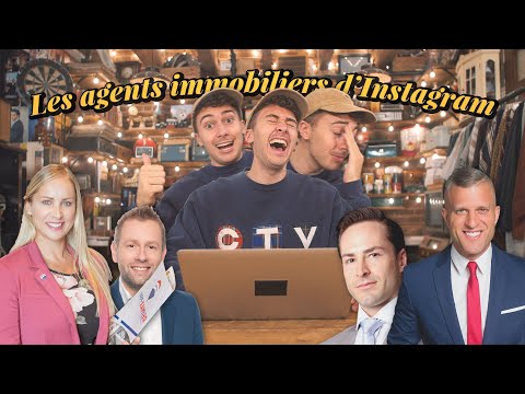 Les agents immobiliers d'Instagram