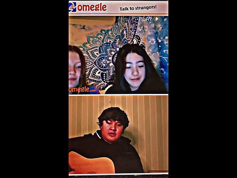 Just the two of us cover on omegle 🔥👀 #shorts #cover #omegle #trending