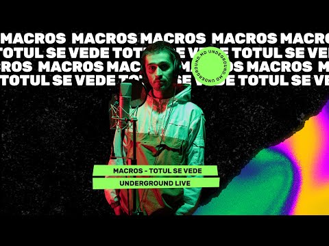 Macros - Totul se vede | UNDERGROUND.MD LIVE