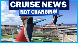 CRUISE NEWS: Carnival Won't Change Activity Area, Old Cruise Ship Beached, Departure Changes & MORE!