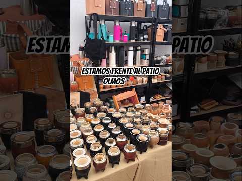 Córdoba capital estamos en la carpa blanca frente al olmos 📍 #mates #patioolmos #córdobacapital