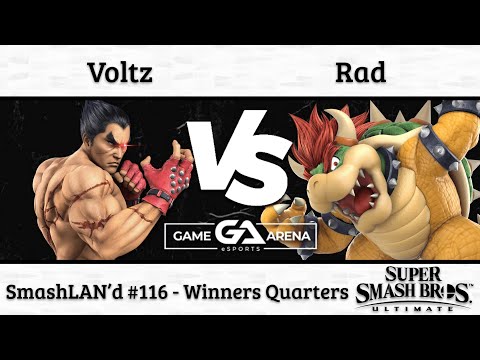 SmashLAN'd 116: Voltz (Kazuya) vs. Rad (Bowser) - Winners Quarters