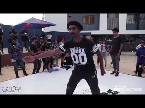 Dirty feet killing it for 2 v 2 All style Battle - Frolics 2018